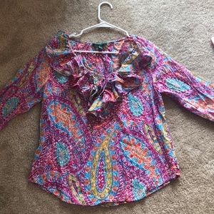 1/4 sleeve blouse